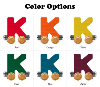 Name Train Bright Letter K