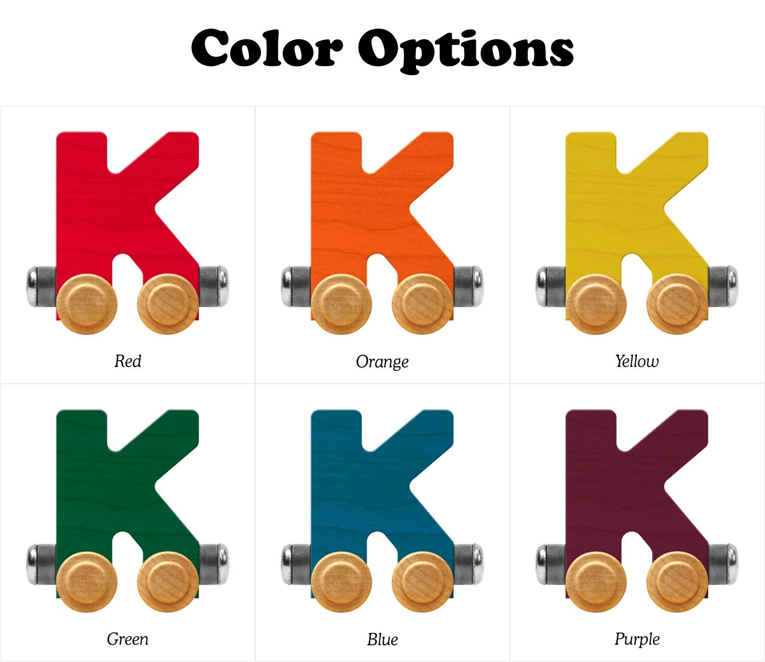 Name Train Bright Letter K