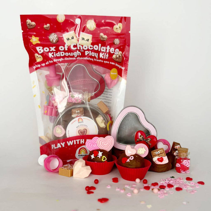 Valentine's Box of Chocolates Kid Dough Play Kit