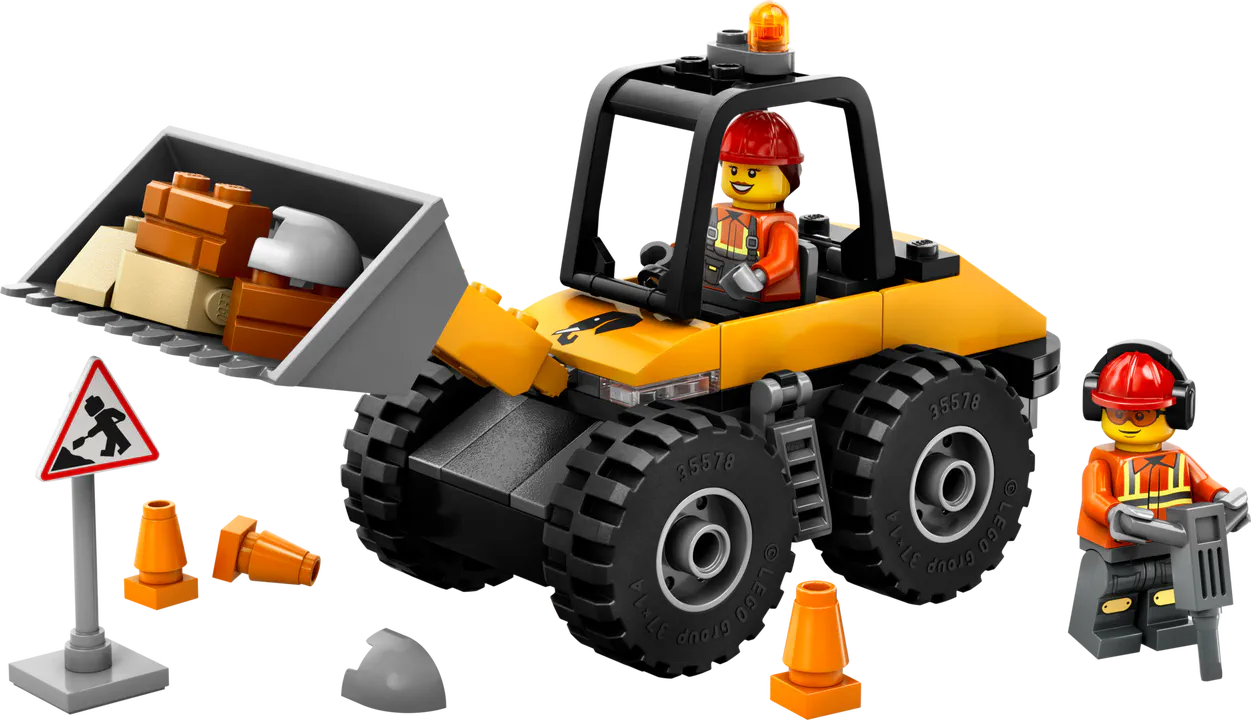 Yellow Construction Wheel Loader