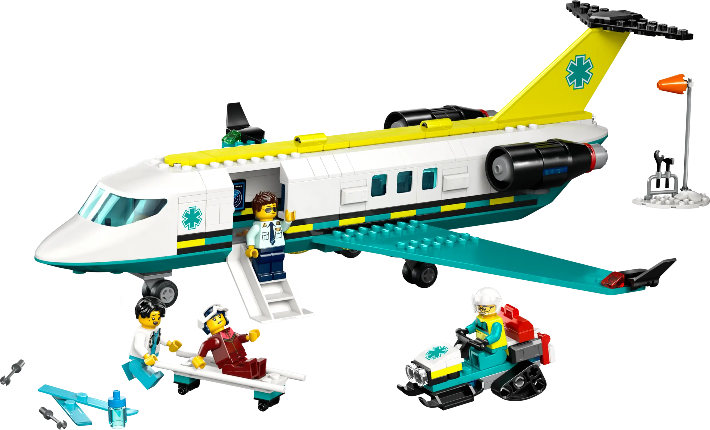 LEGO Emergency Air Ambulance Airplane