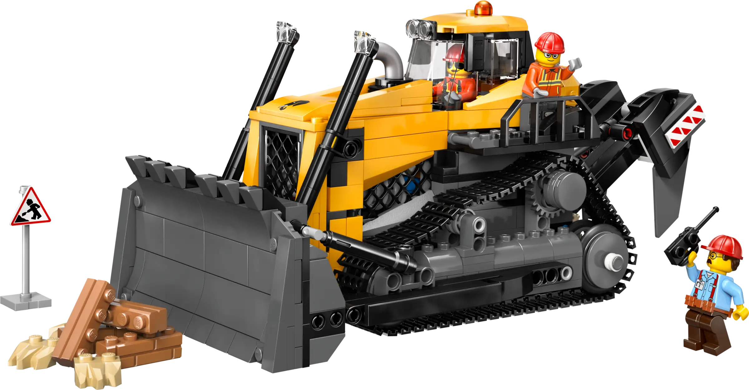 LEGO Yellow Bulldozer