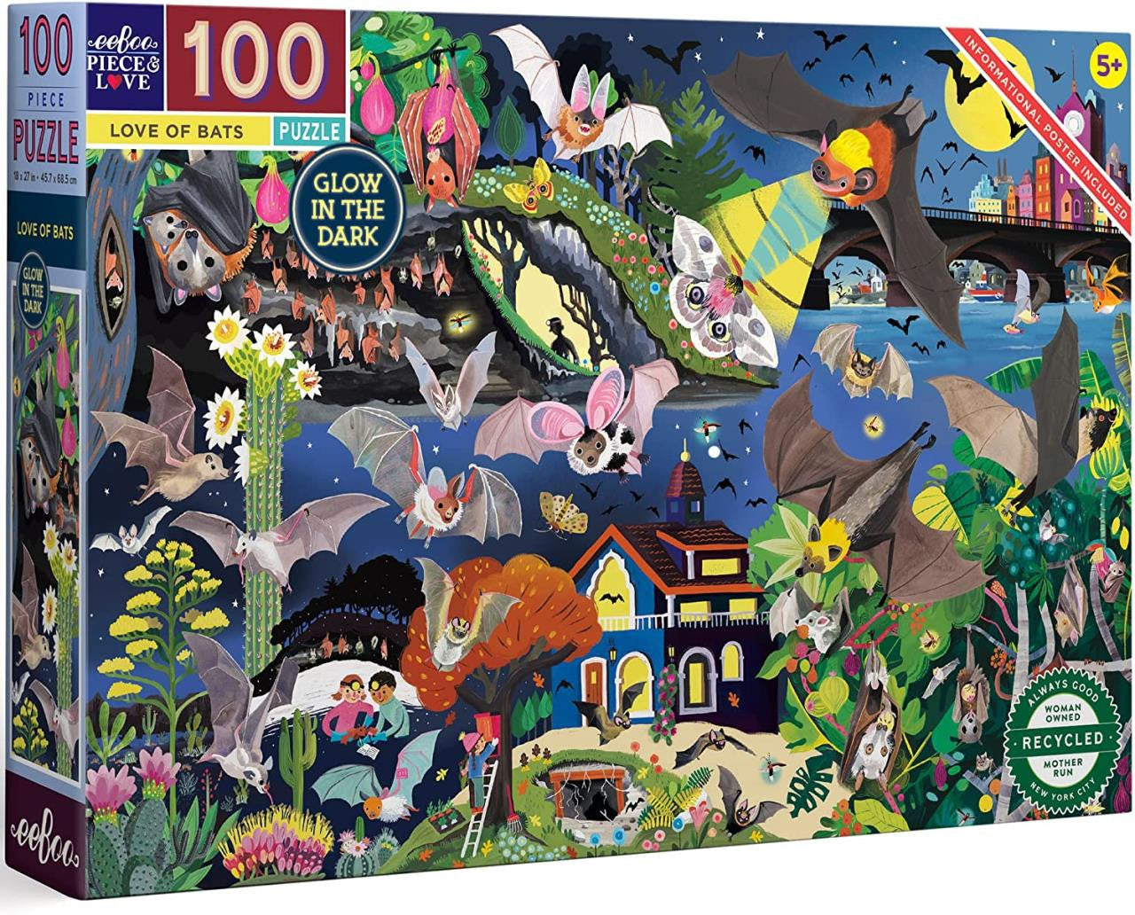 Love of Bats 100 pc