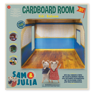 Sam & Julia Cardboard Room Bedroom
