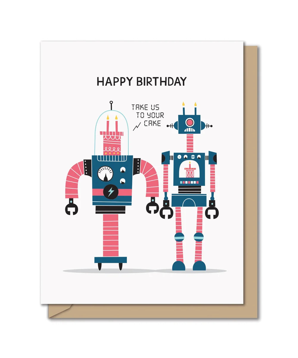 Take us to your Cakes! Card