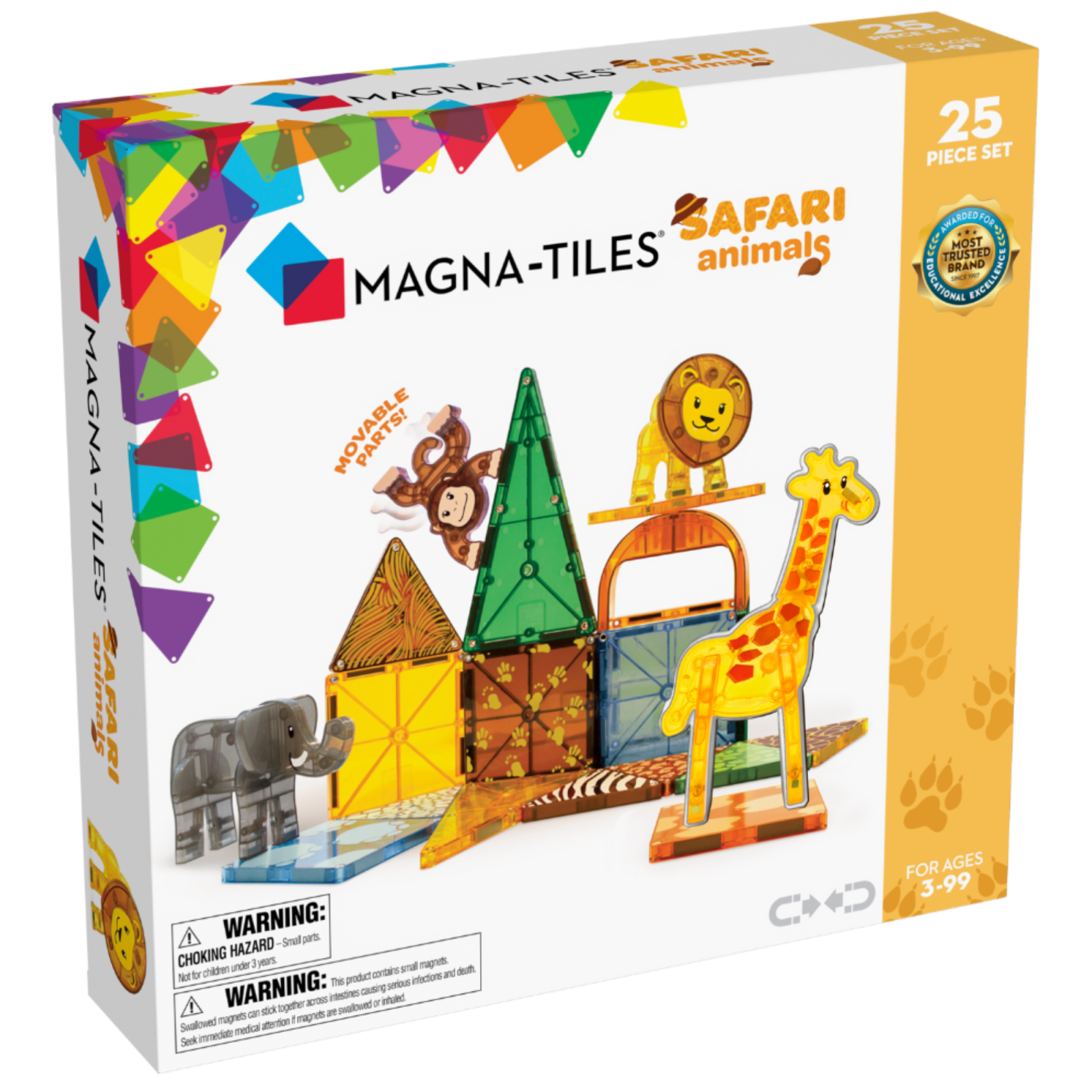 Magna-Tiles Safari Animals - 25