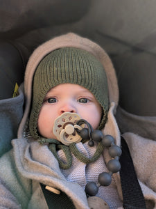 Pickapooh Baby Mio Hat – Knit | Organic Merino Wool Newborn Hat