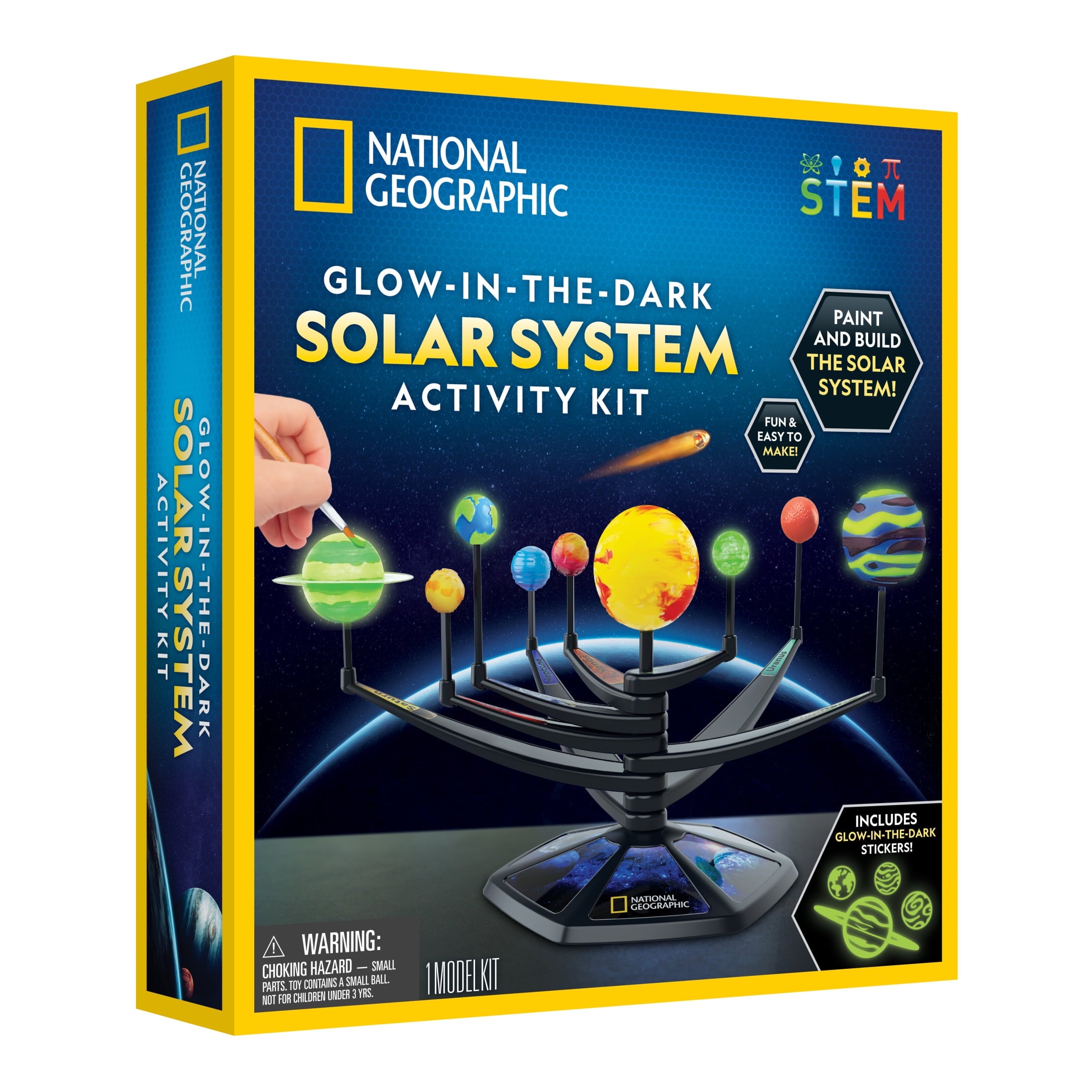 National Geographic Glow in the Dark Solar Systemq