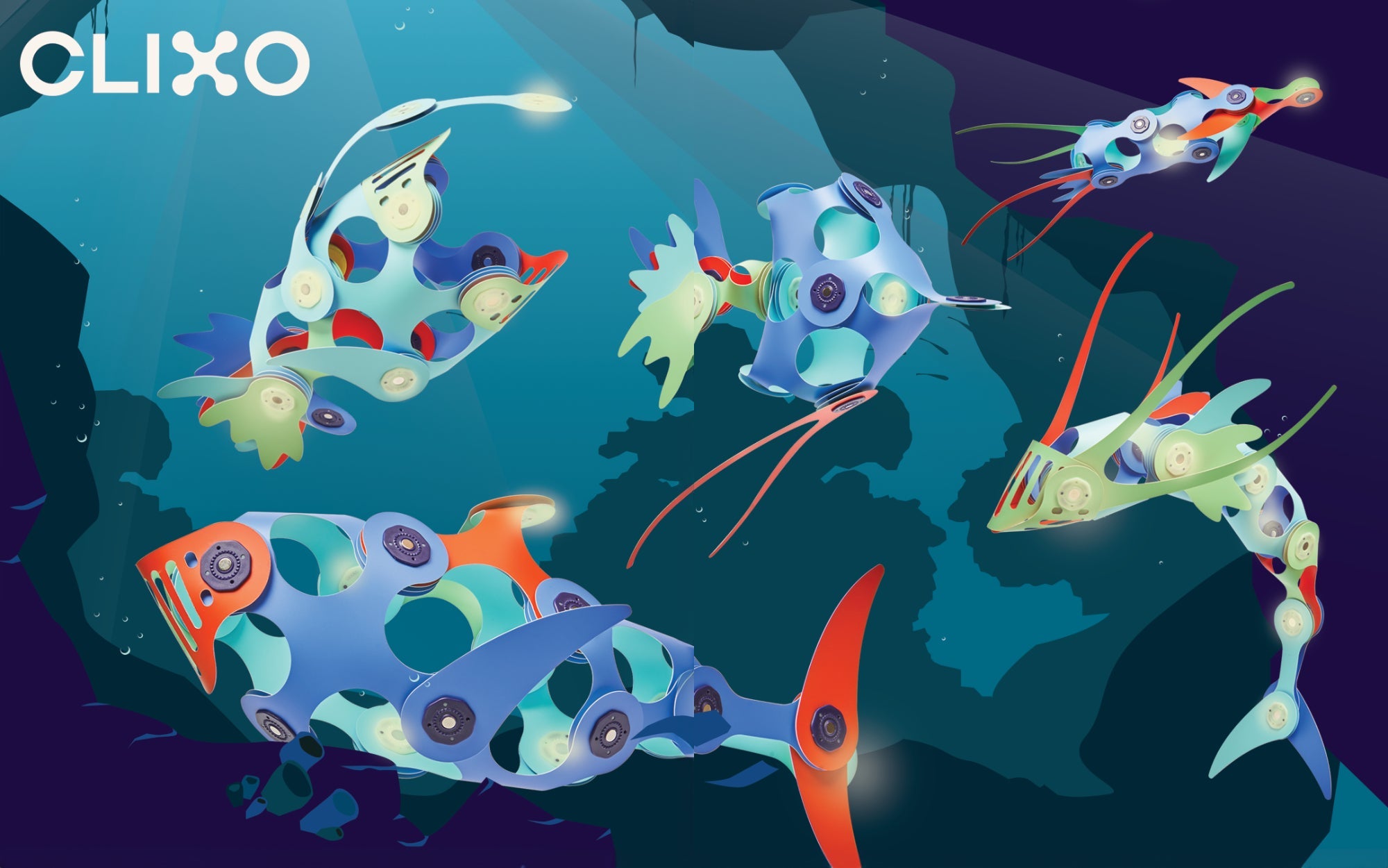 Clixo Ocean Creatures Pack