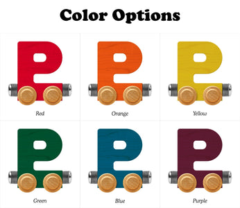 Name Train Bright Letter P