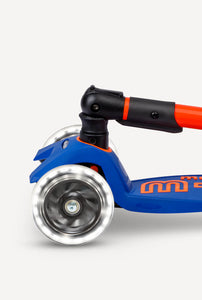 Micro Maxi Foldable LED Scooter -Neon Blaze Orange