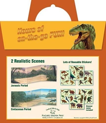 Dinosaur Reusable Sticker Tote