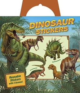 Dinosaur Reusable Sticker Tote