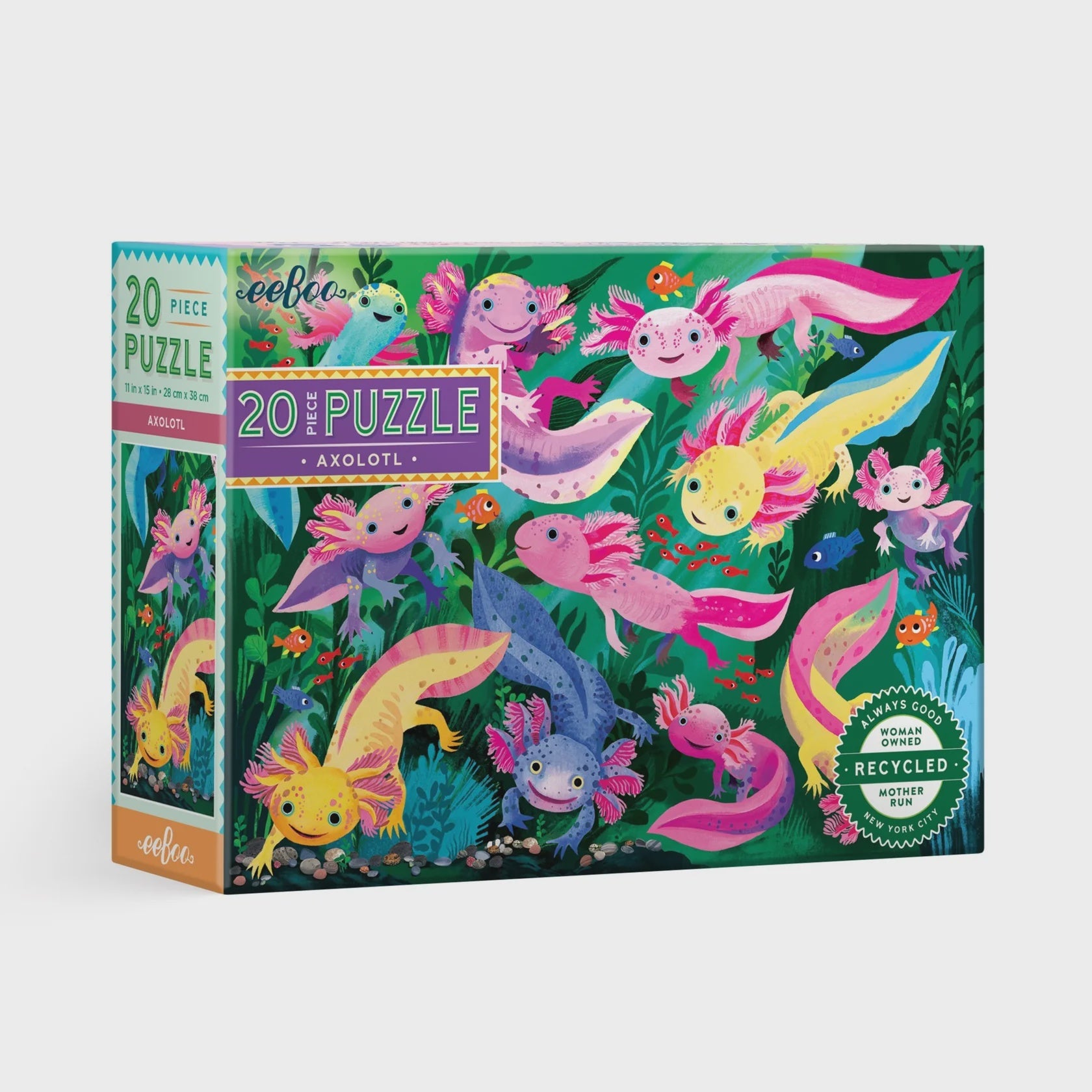 Axolotl Puzzle - 20pc