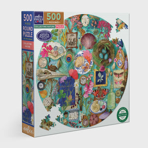 Collecting Nature Round Puzzle -500pc