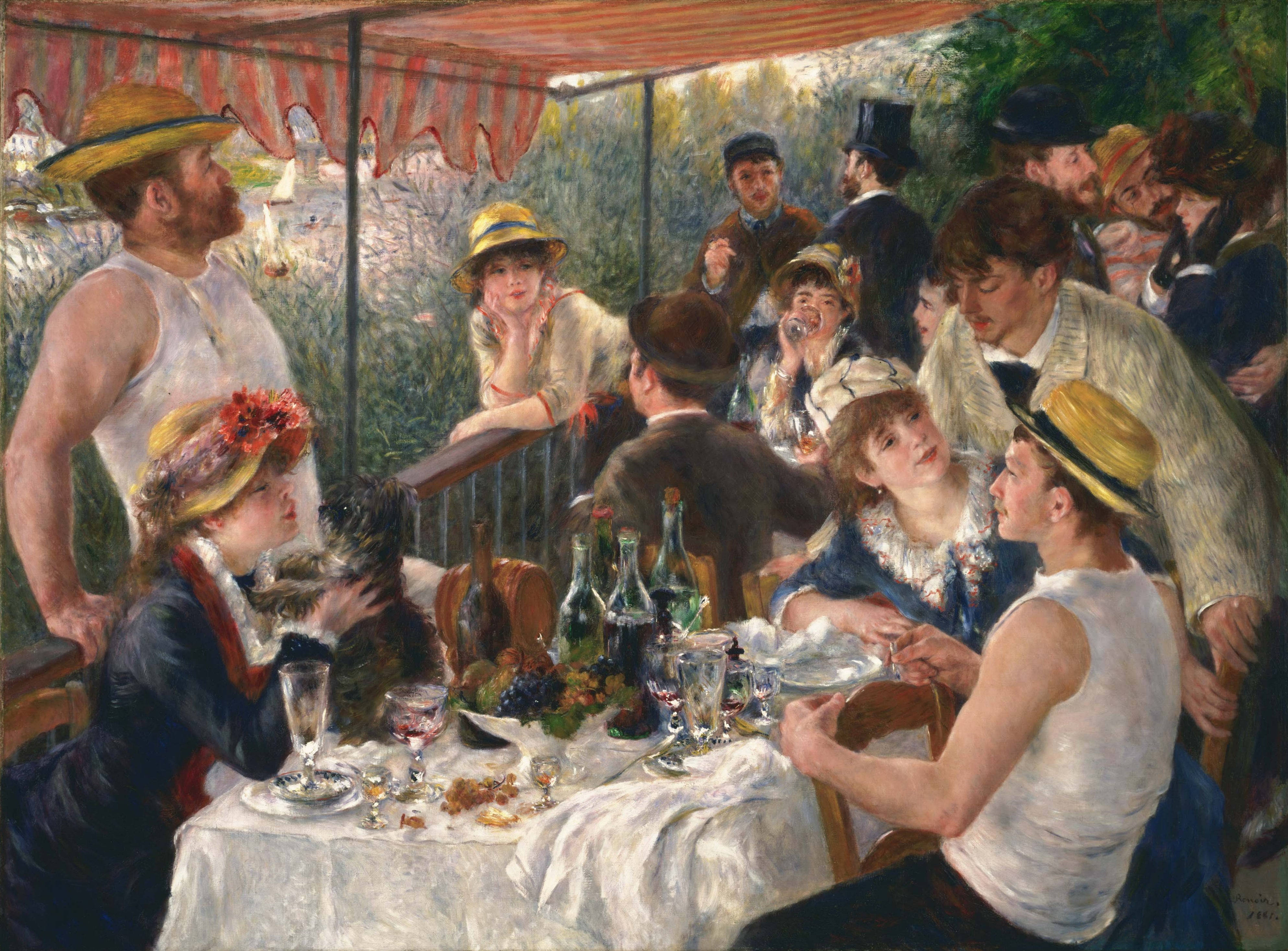 Pierre-Auguste Renoir: Luncheon of  the Boating Par