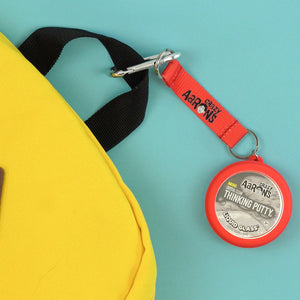 Mini Tin Bag Clip - Red