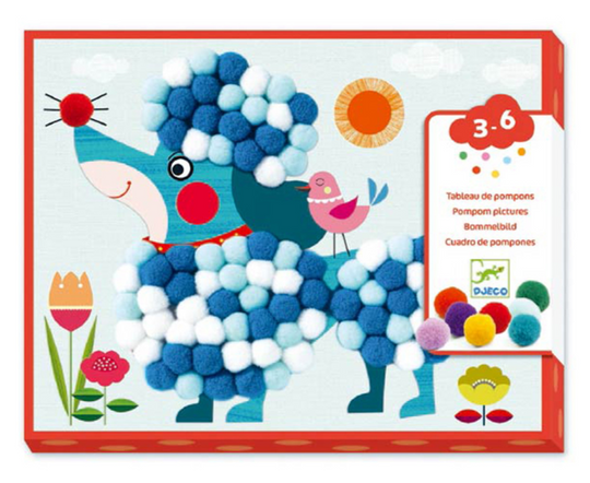 Djeco LGA Collage Pompom