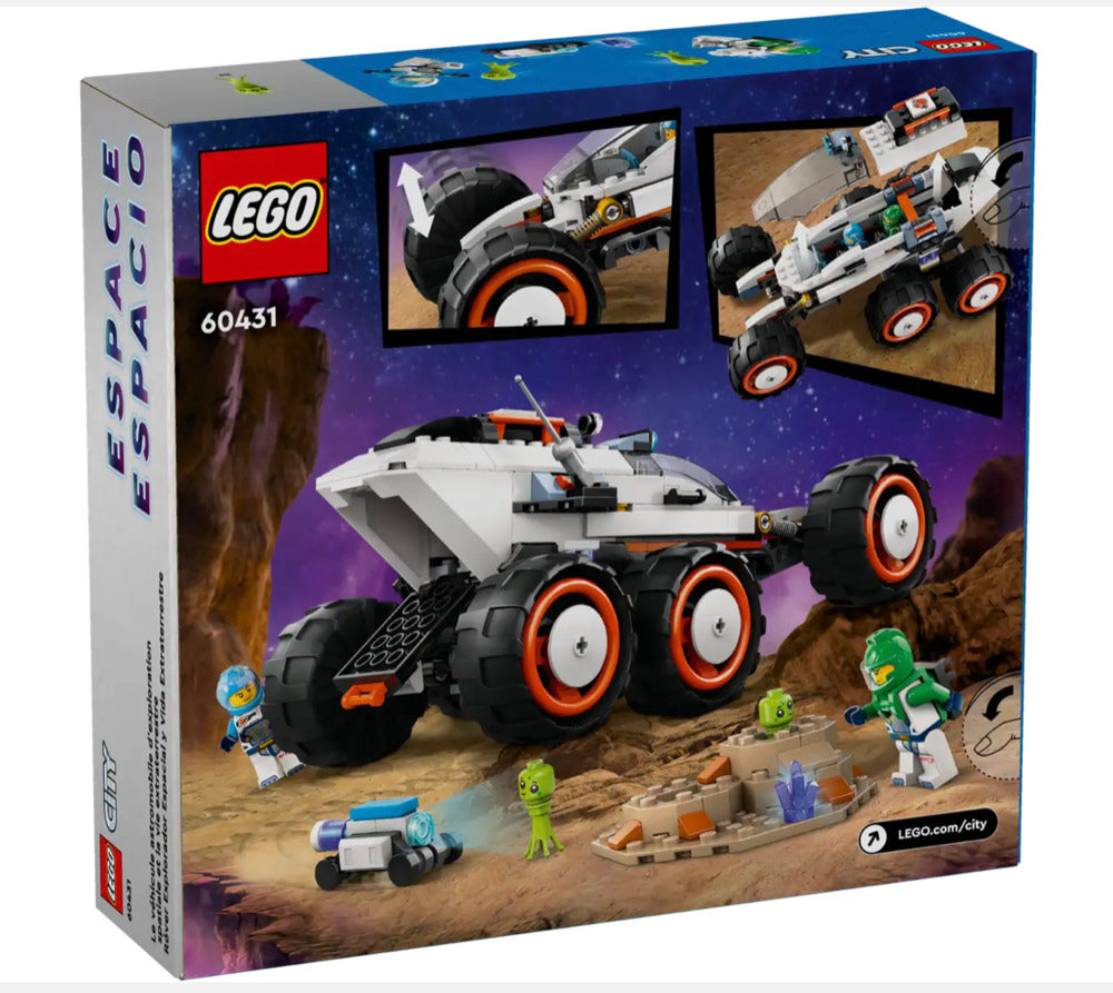 LEGO Space Explorer Rover and Alien Life