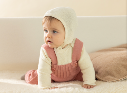 Disana Knitted Merino Wool Bonnet