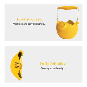 Scrunch Watering Can - Yellow