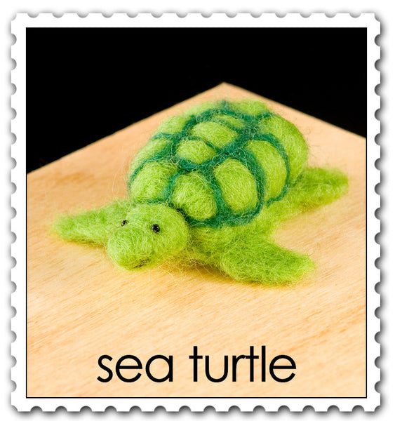 Needle Felting Kit - Sea Turtle