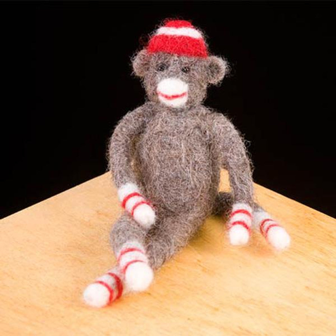 Needle Felting Kit - Sock Monkey