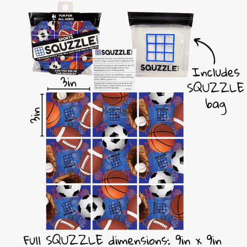 Squzzle Puzzle - Sports