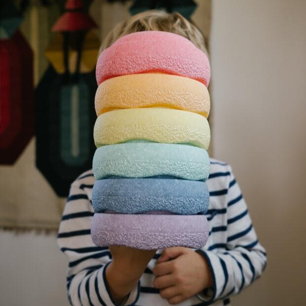 Stapelstein Original Mini Rainbow Pastel