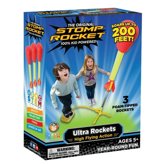 Ultra Stomp Rocket - 6 Rockets