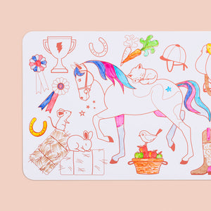 Mini Playmat - Pony Club