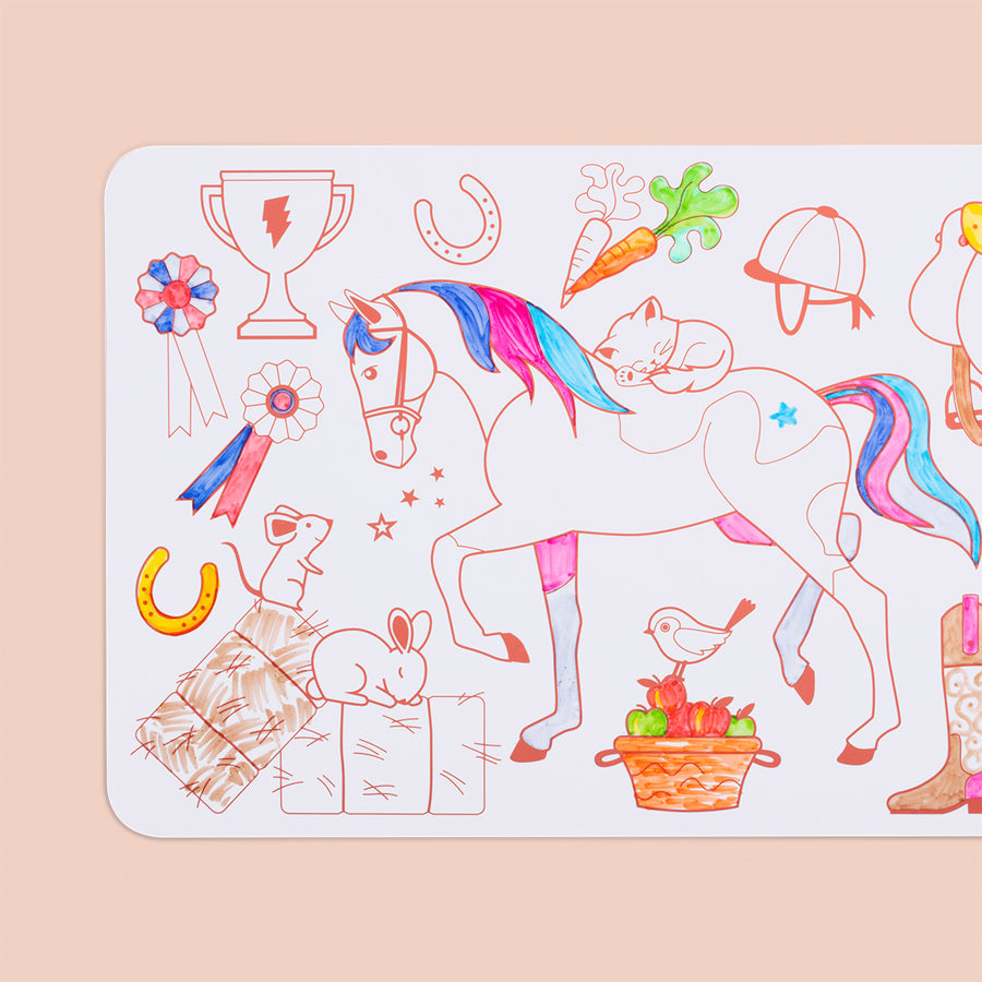 Mini Playmat - Pony Club