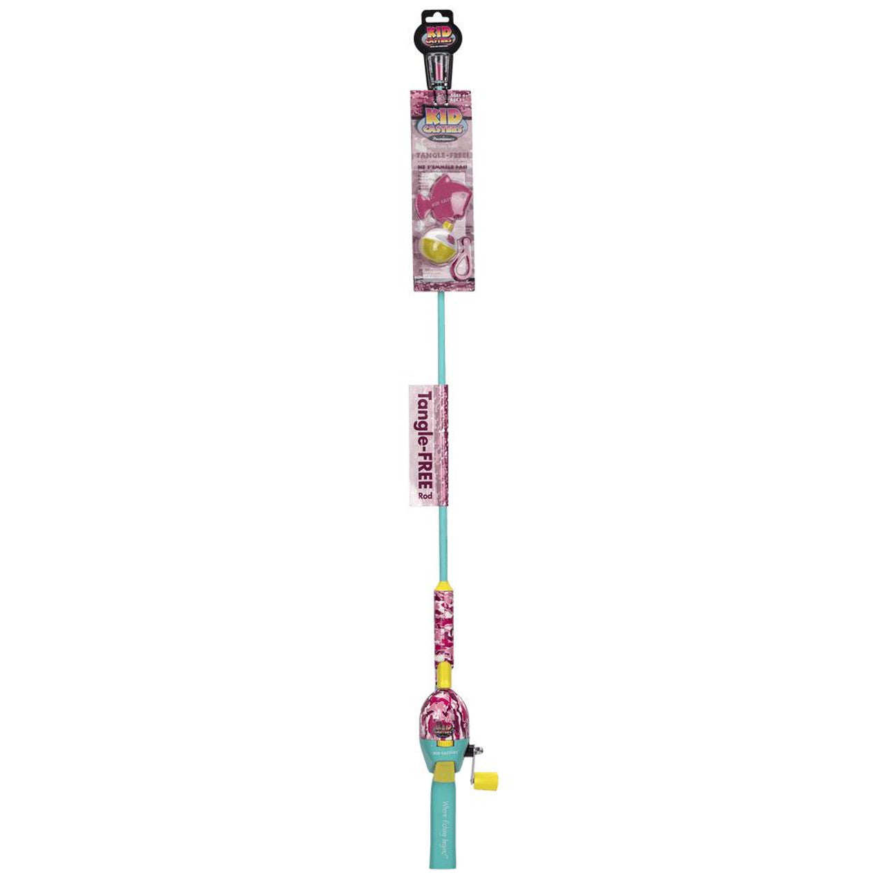Kid's Caster Spin Cast Combo - Pink Camo