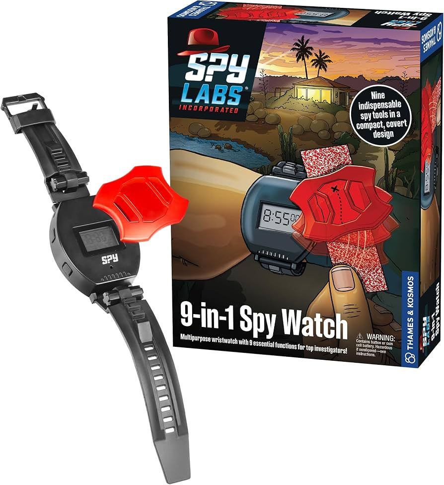 Spy Labs: 9-in-1 Spy Watch