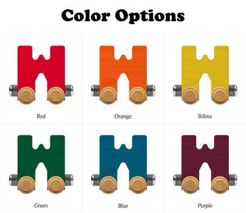 Name Train Bright Letter W