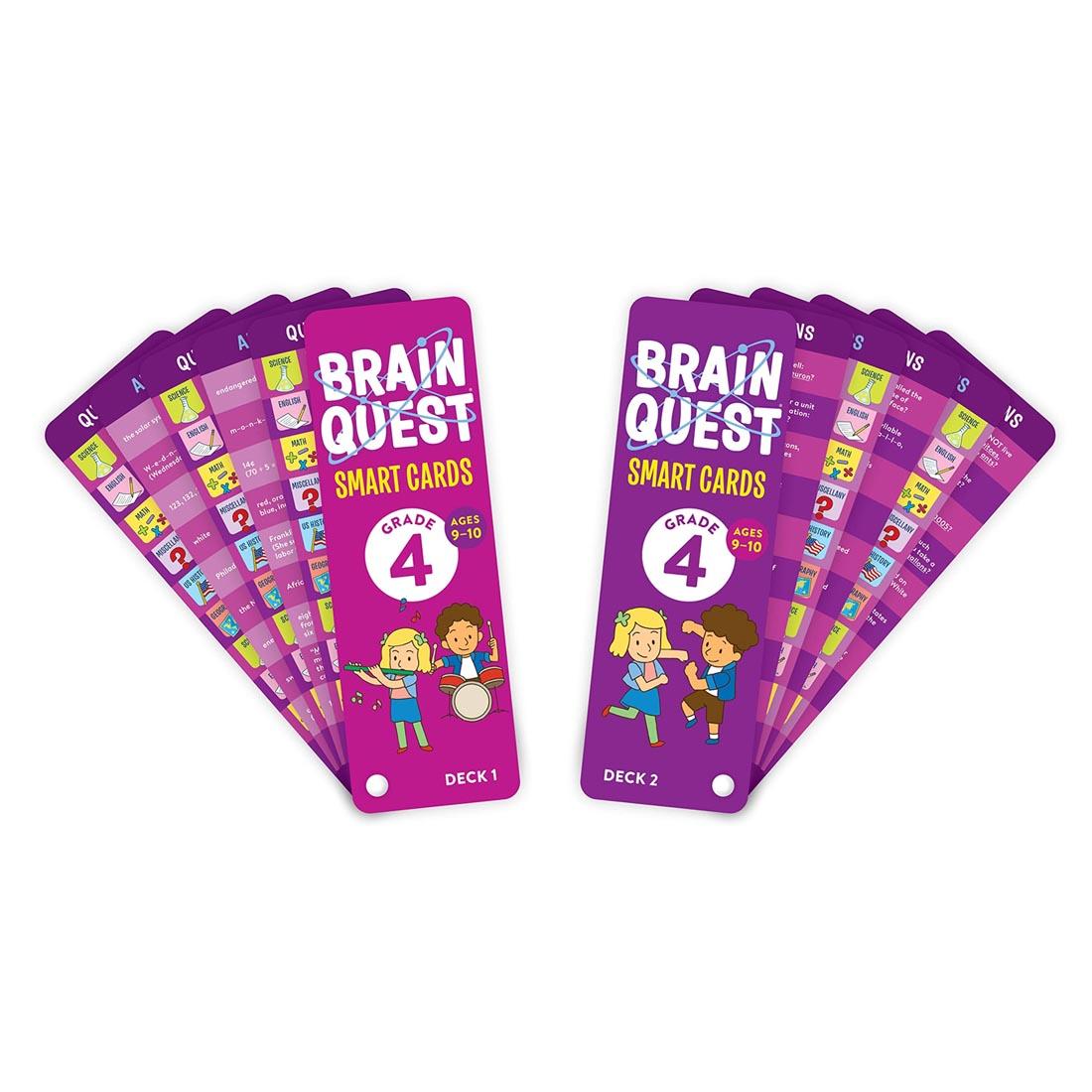 Brain Quest Smart Cards: Grade 4