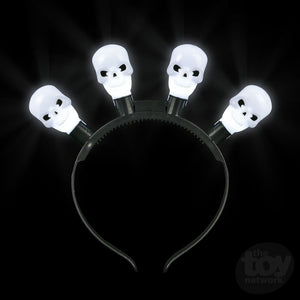 Light-Up Headband Skull