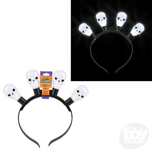 Light-Up Headband Skull