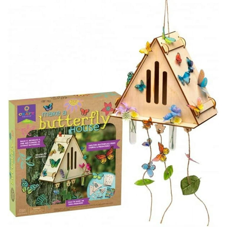 Make A Butterfly House