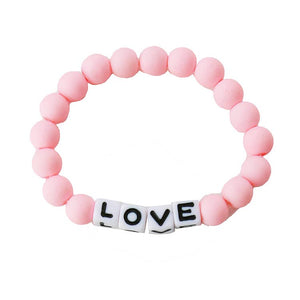 Beaded Love Bracelet
