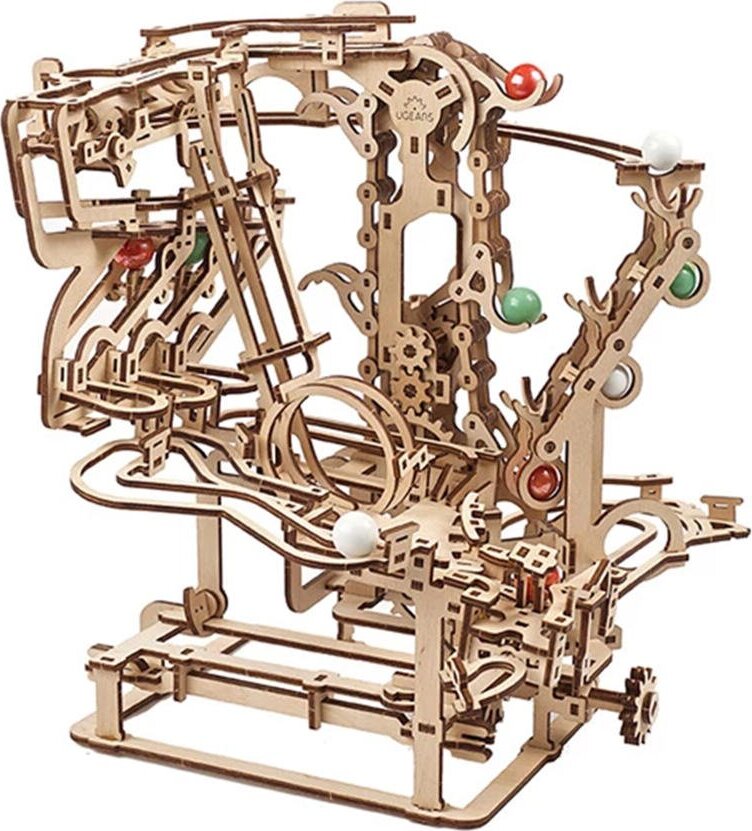 UGears Marble Run Chain Hoist