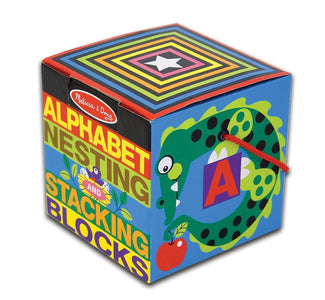 Alphabet Nesting Stacking Blocks