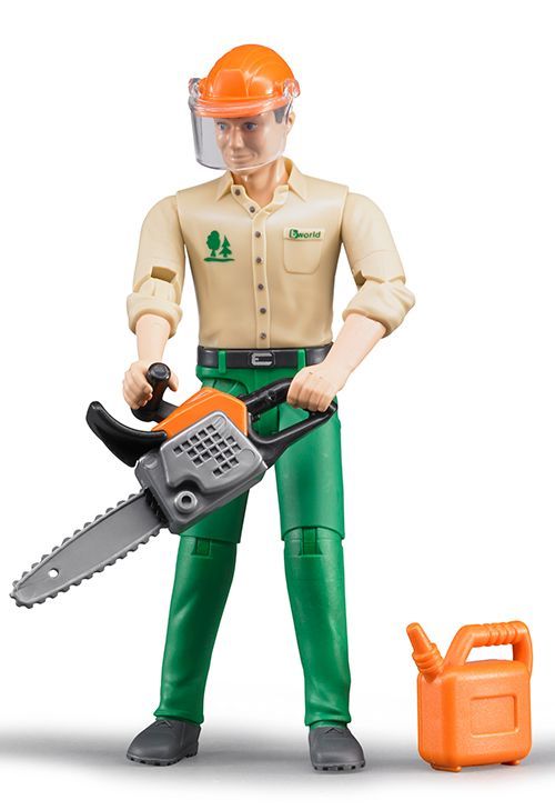 Bruder 60030 Logging Man with Accessories