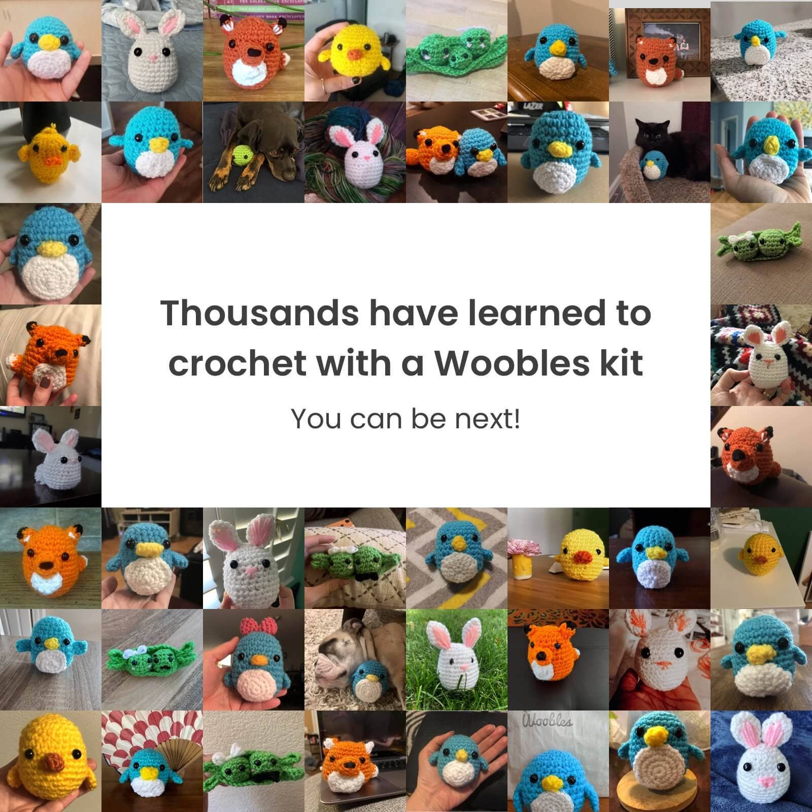Fred the Dinosaur Green Beginner Crochet Kit