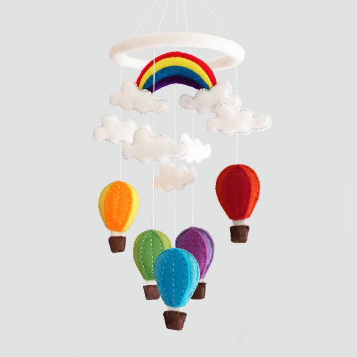 Mobile - Felt Hot Air Balloon