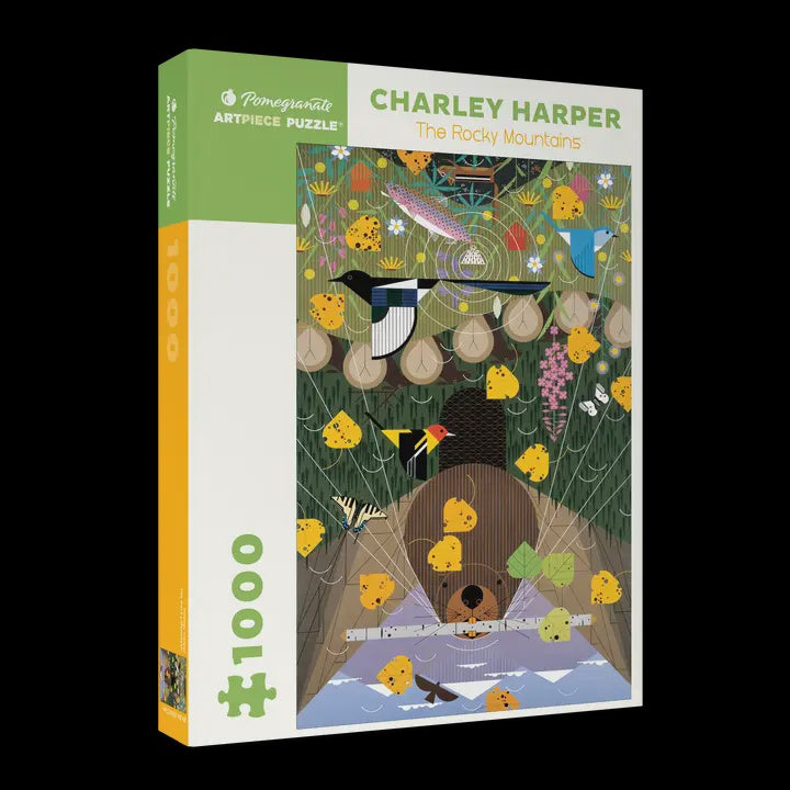 Charley Harper: The Rocky Mountains 1000 pc.