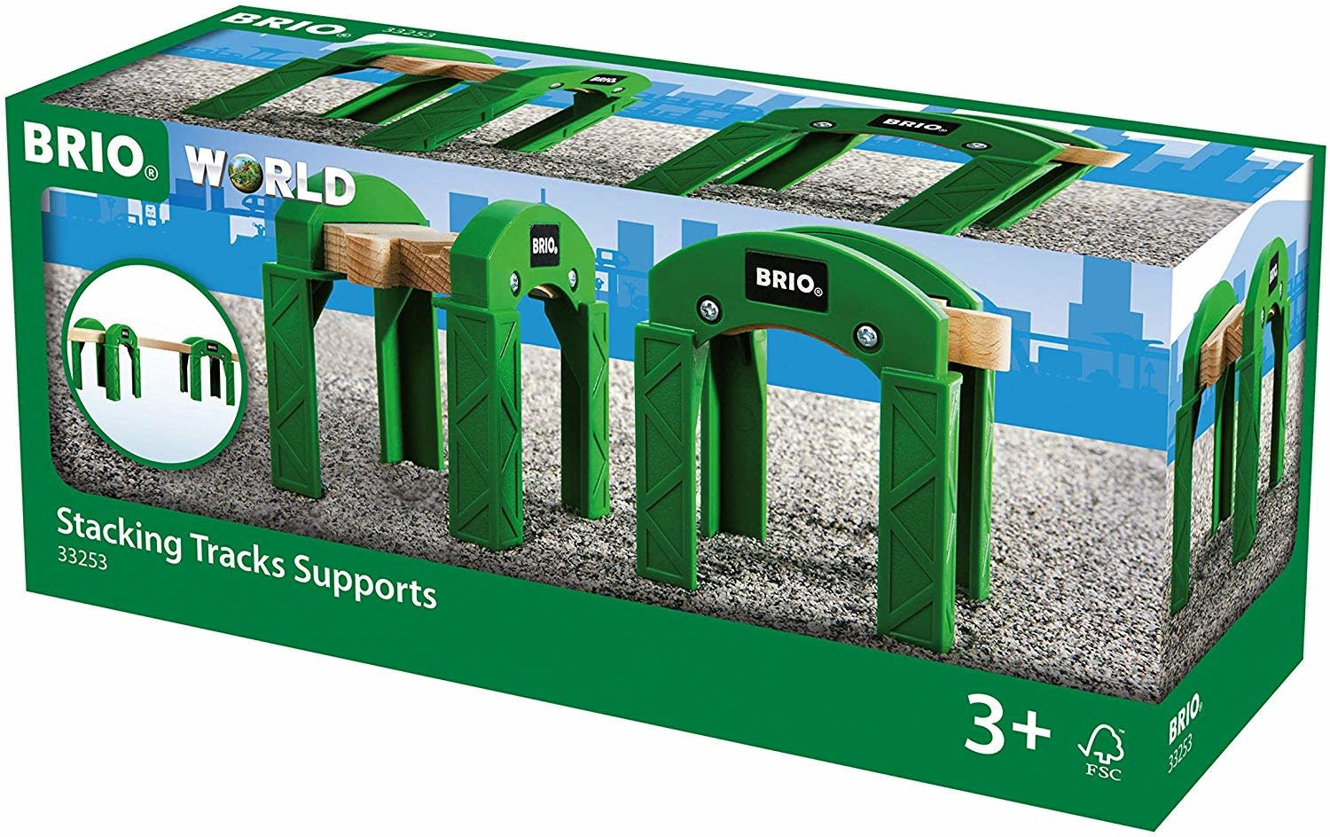 Stacking Track Supports