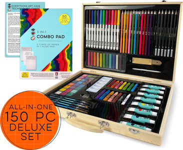 Wooden Deluxe Art Case