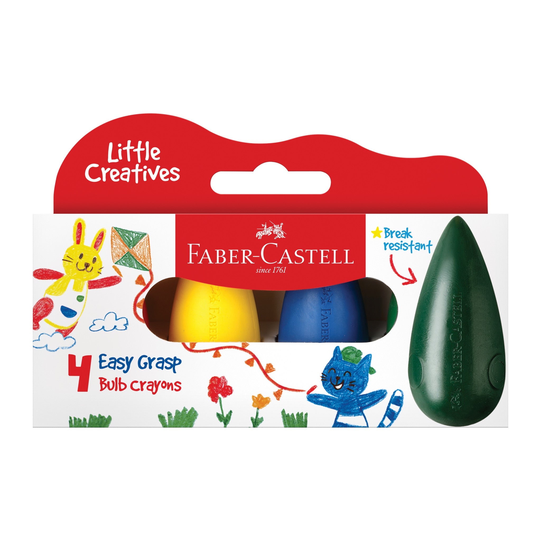 Easy-Grasp Bulb Crayons