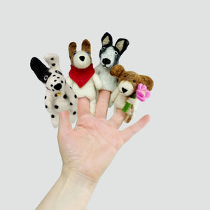 Finger Puppets - Dogs - Assorted